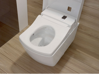 Toto Washlet AC 2.0 Væg, fjernbetjening + aut. sæde og udskylning, selvrensende m UV-lys+Actilight